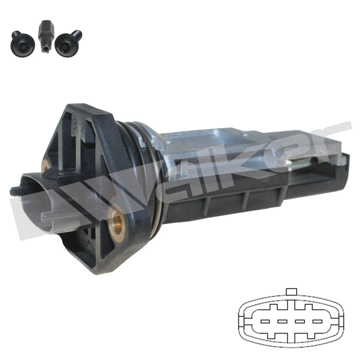 Walker Products Mass Air Flow Sensor - 245-2069