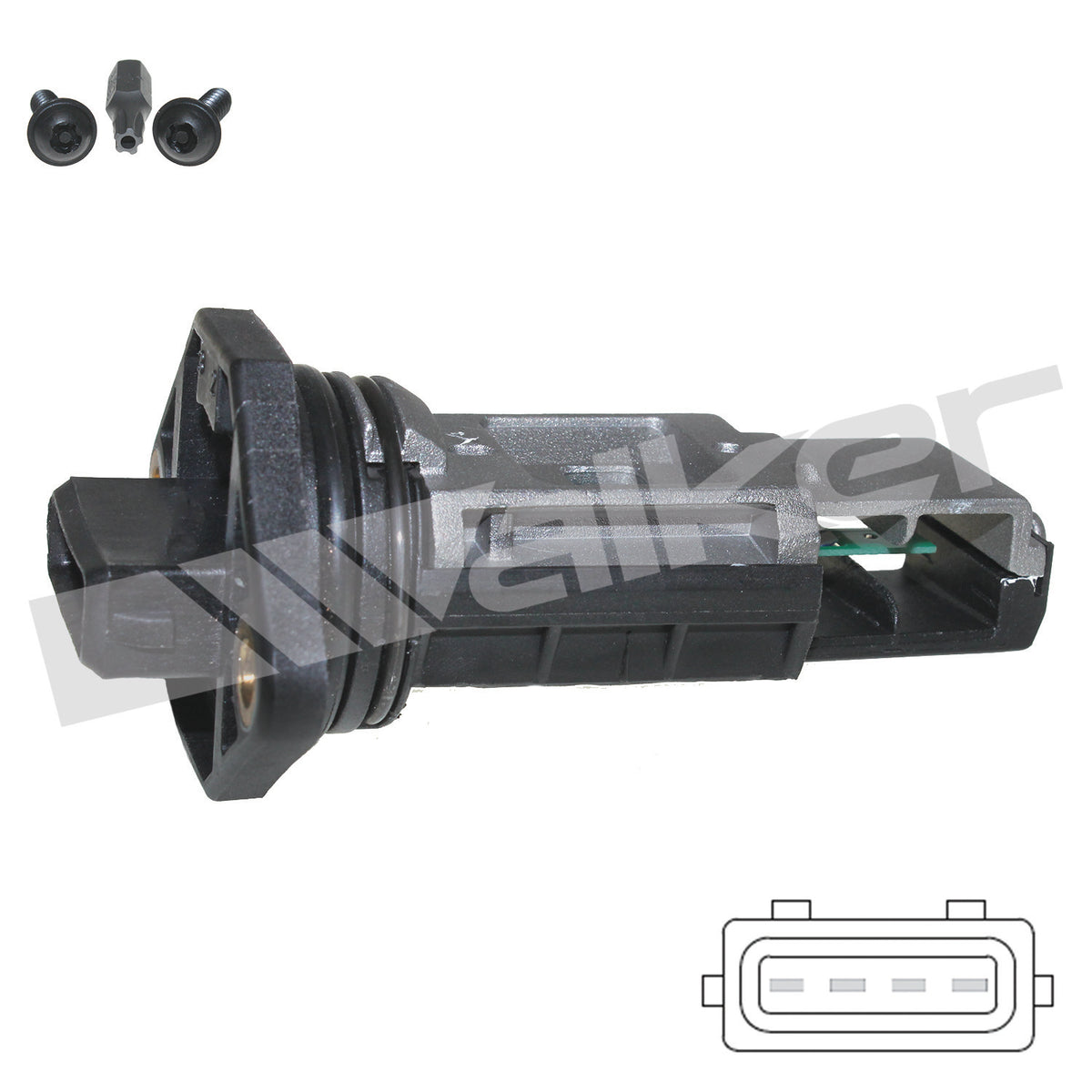 Walker Products Mass Air Flow Sensor - 245-2078