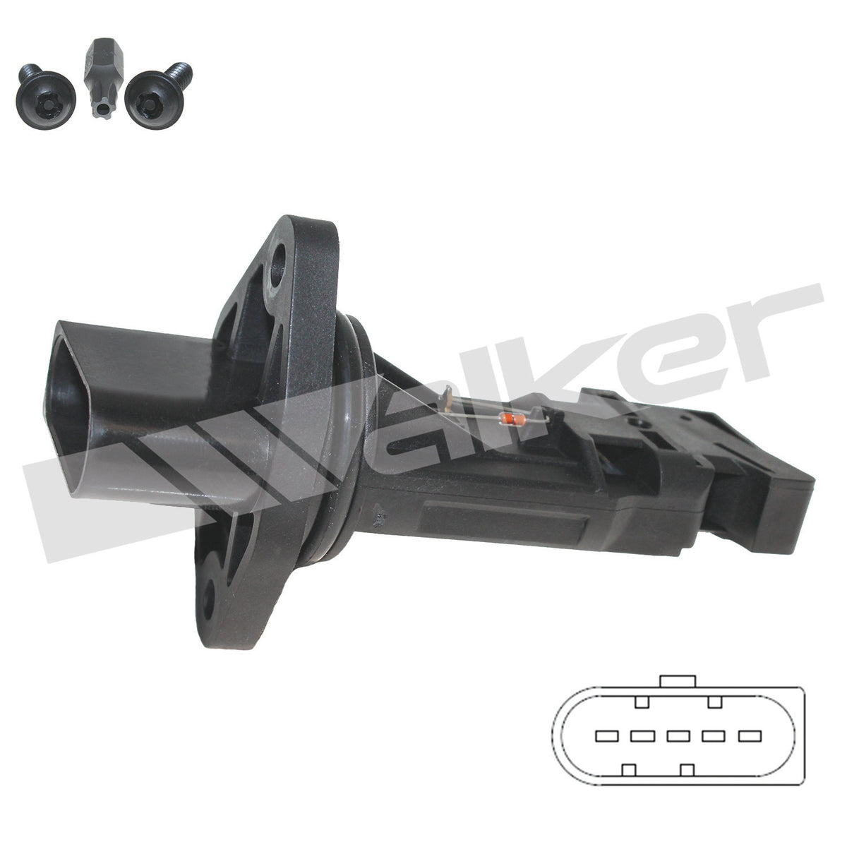 Walker Products Mass Air Flow Sensor - 245-2081