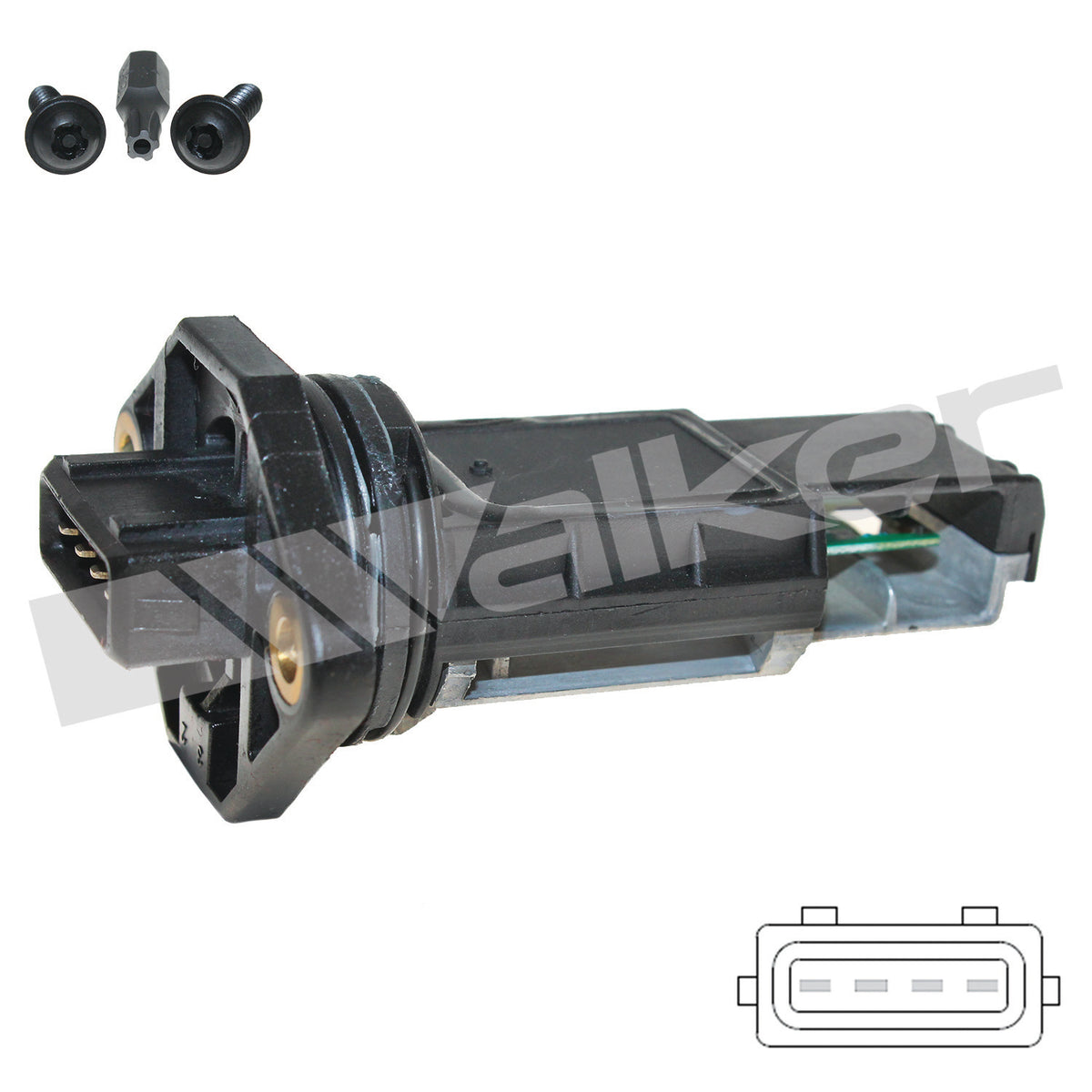 Walker Products Mass Air Flow Sensor - 245-2083