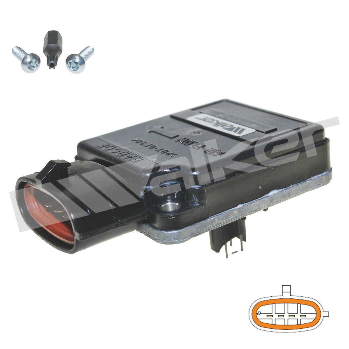 Walker Products Mass Air Flow Sensor - 245-2086