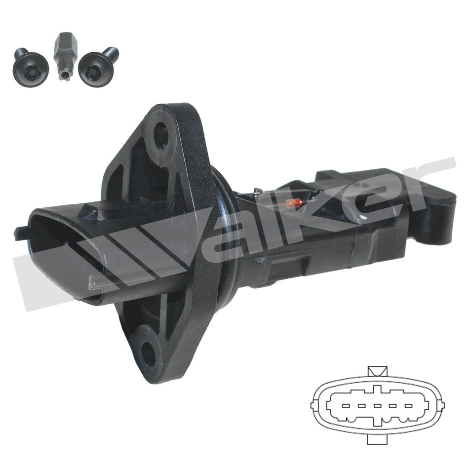 Walker Products Mass Air Flow Sensor - 245-2088