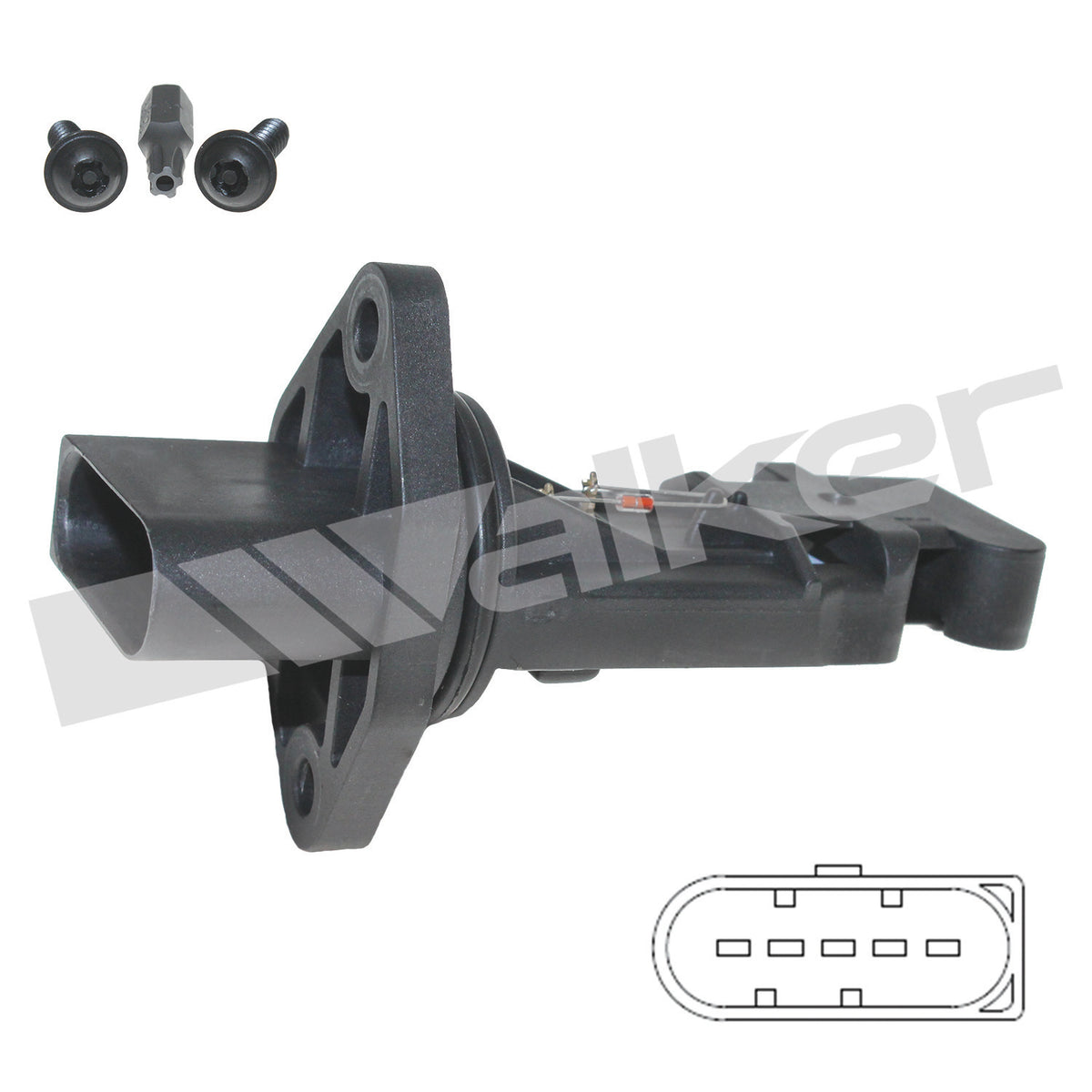 Walker Products Mass Air Flow Sensor - 245-2096