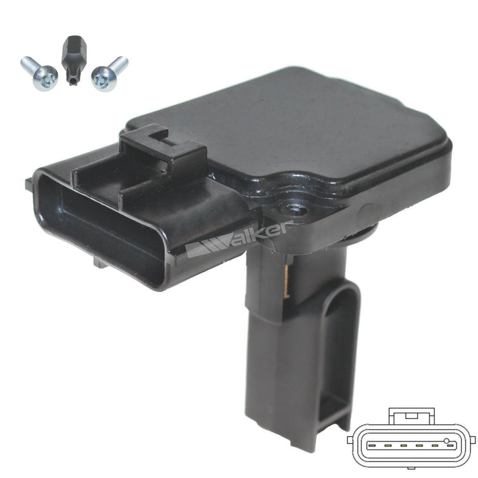 Walker Products Mass Air Flow Sensor - 245-2105