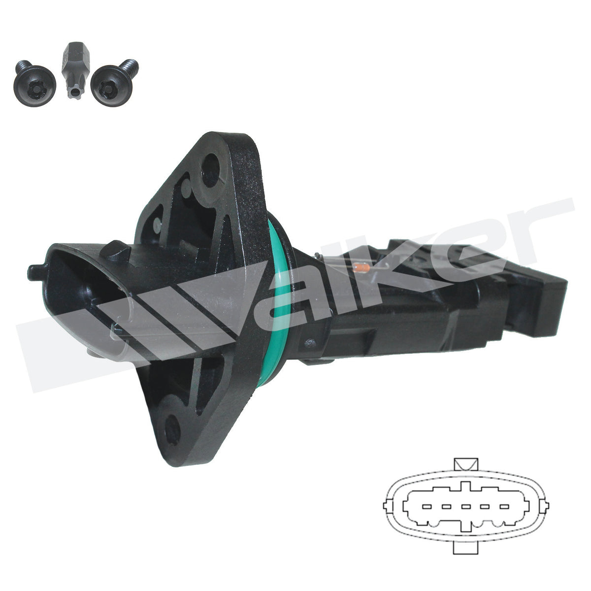 Walker Products Mass Air Flow Sensor - 245-2111