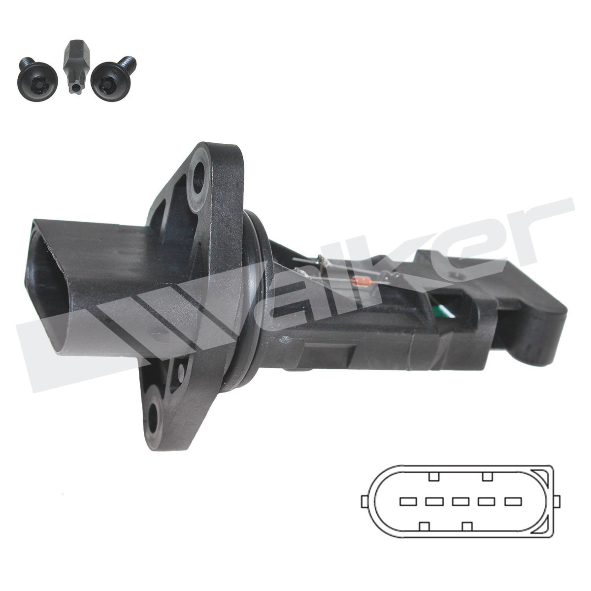 Walker Products Mass Air Flow Sensor - 245-2112