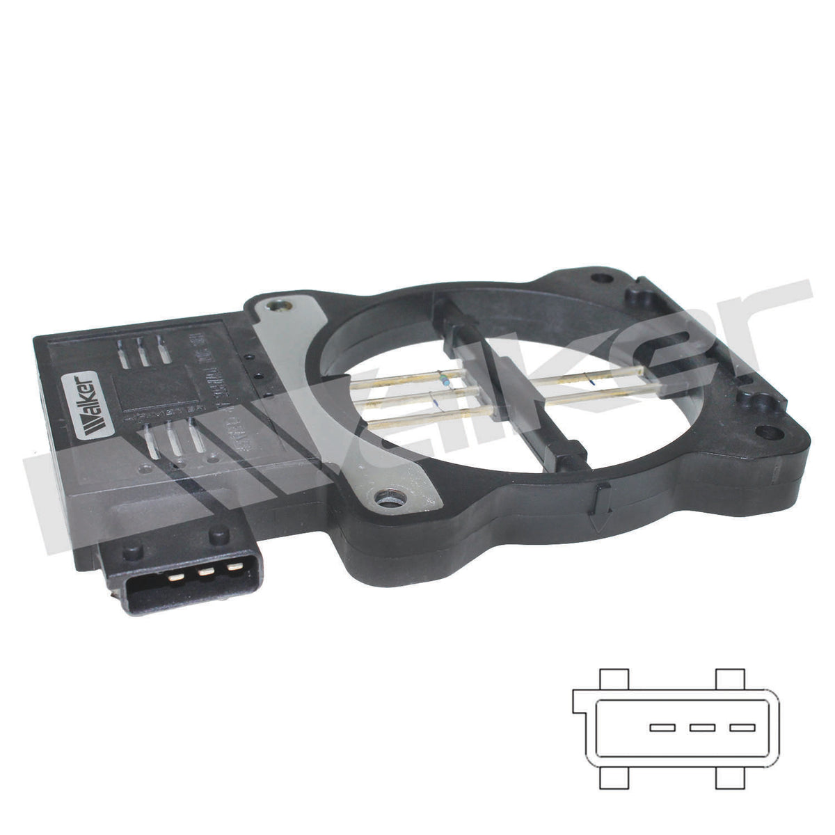 Walker Products Mass Air Flow Sensor - 245-2122