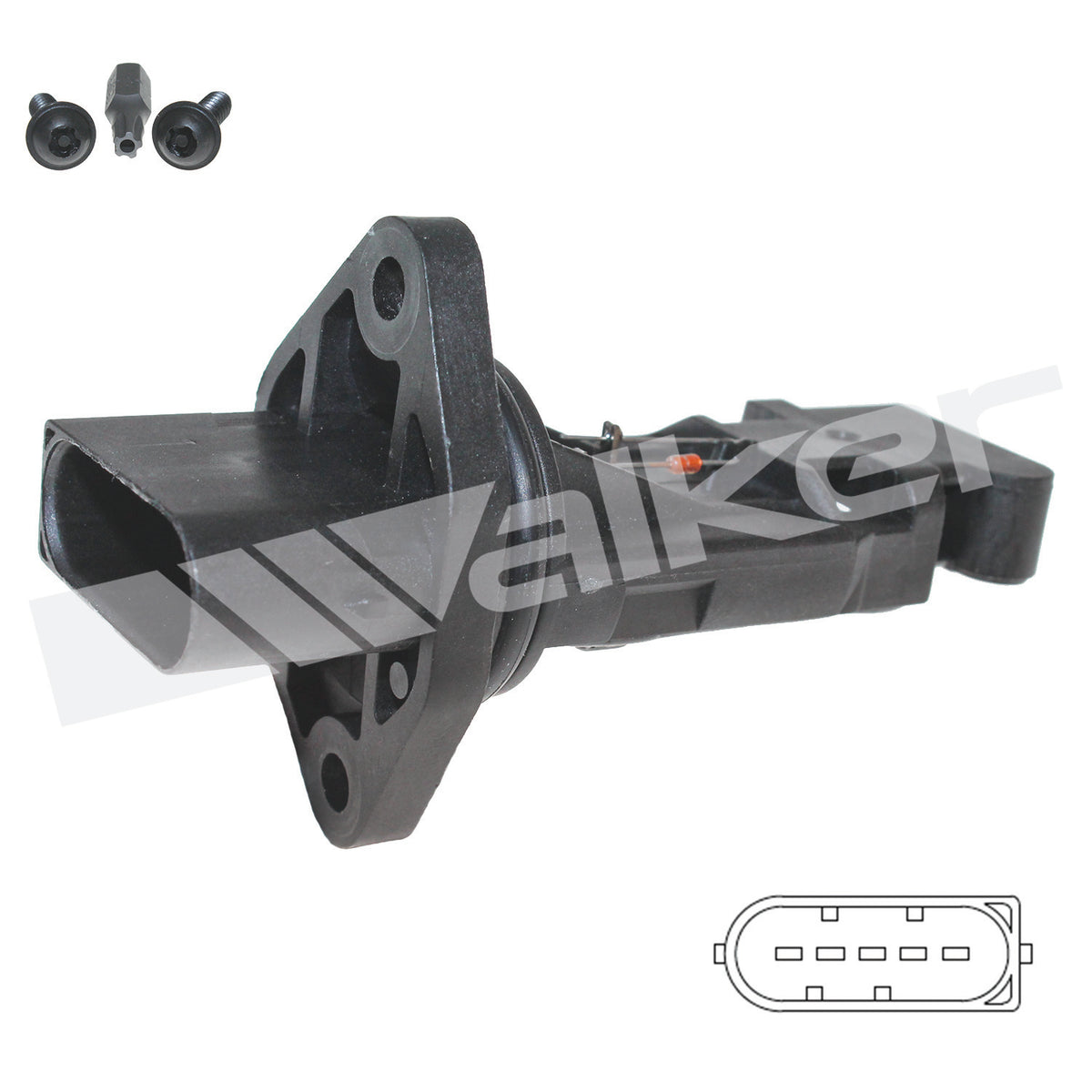 Walker Products Mass Air Flow Sensor - 245-2123