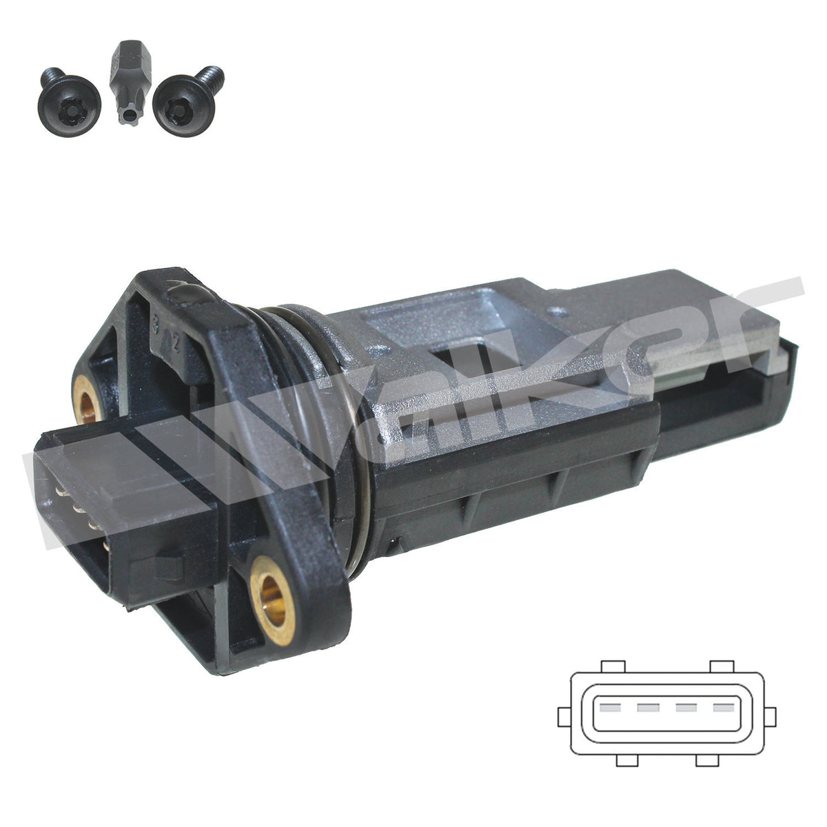 Walker Products Mass Air Flow Sensor - 245-2126