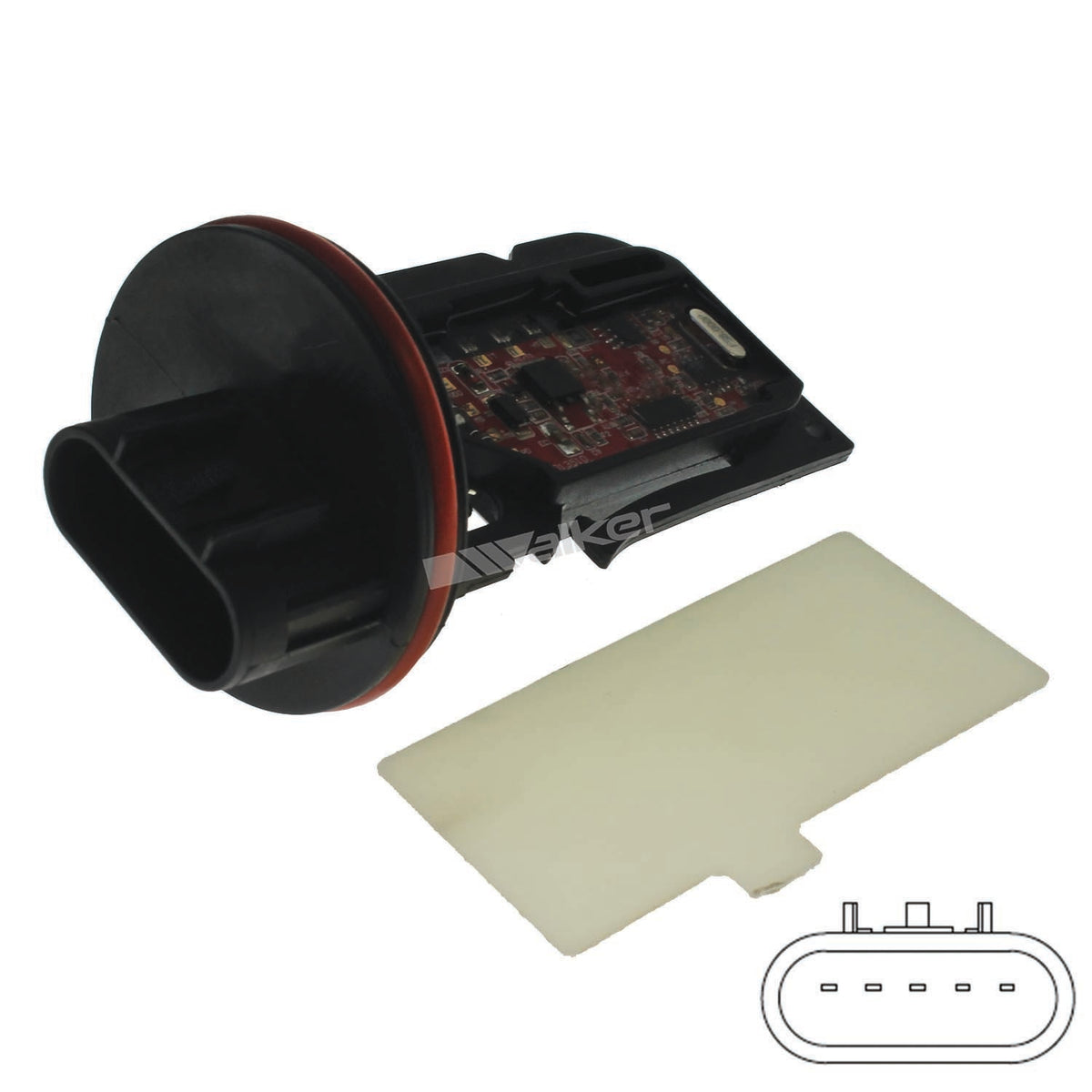 Walker Products Mass Air Flow Sensor - 245-2133