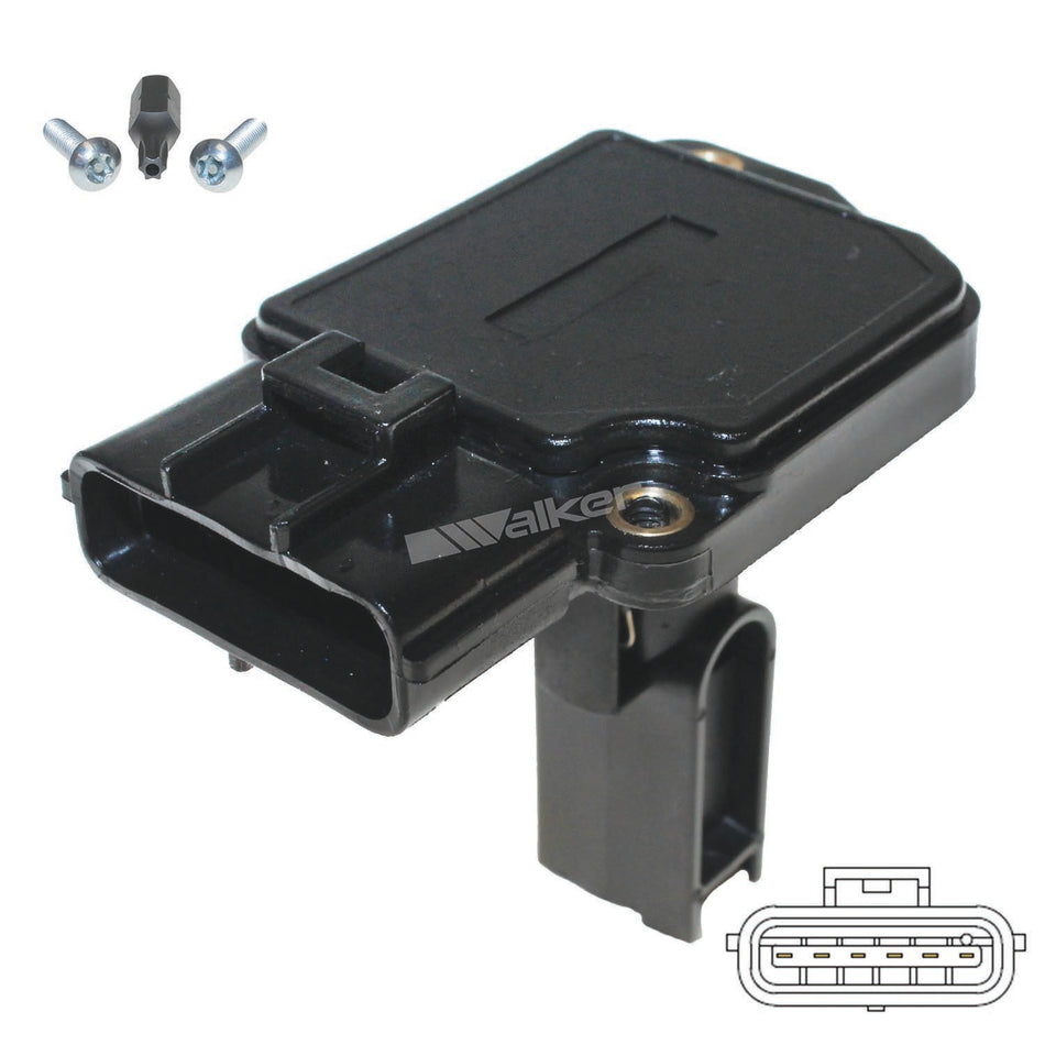 Walker Products Mass Air Flow Sensor - 245-2136