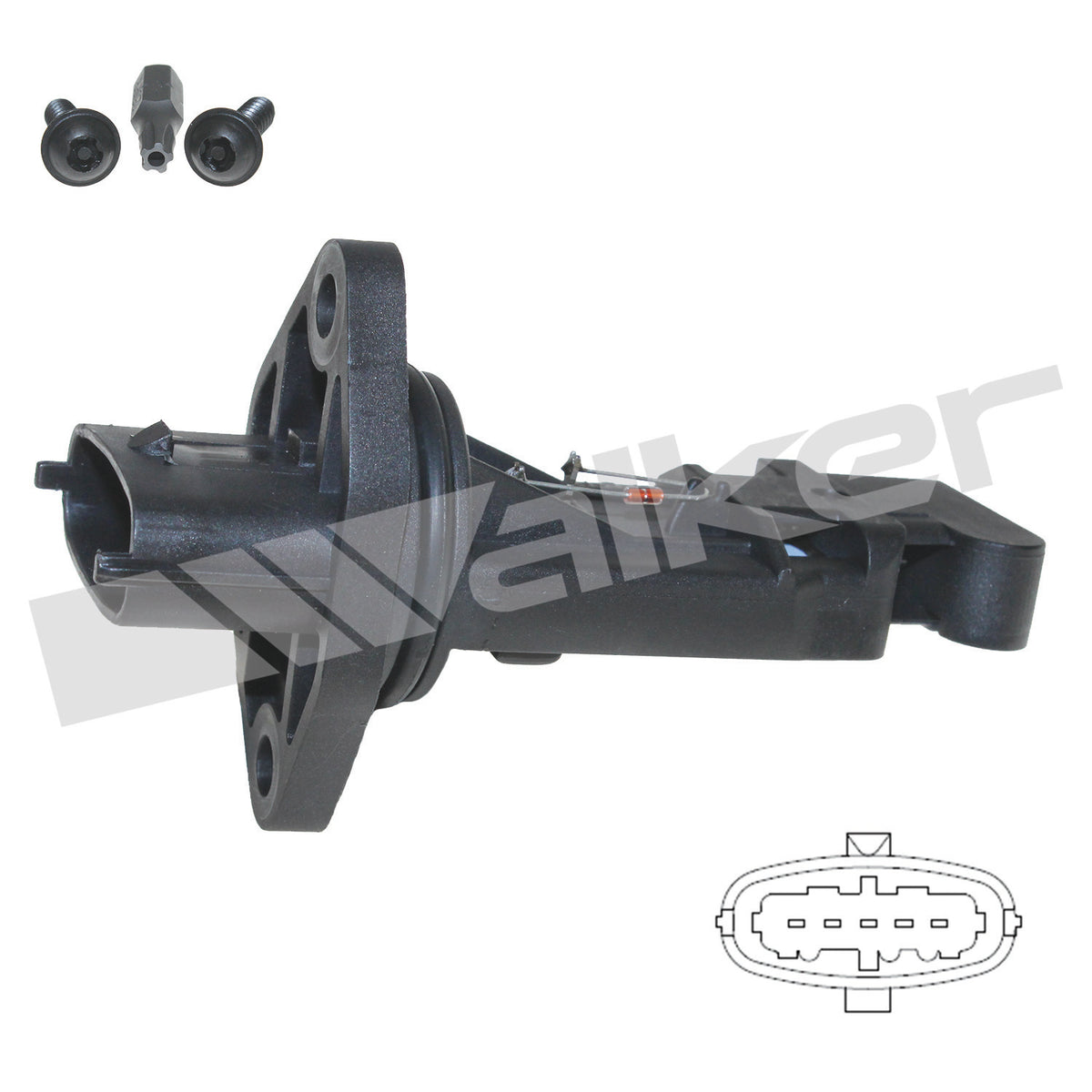 Walker Products Mass Air Flow Sensor - 245-2148