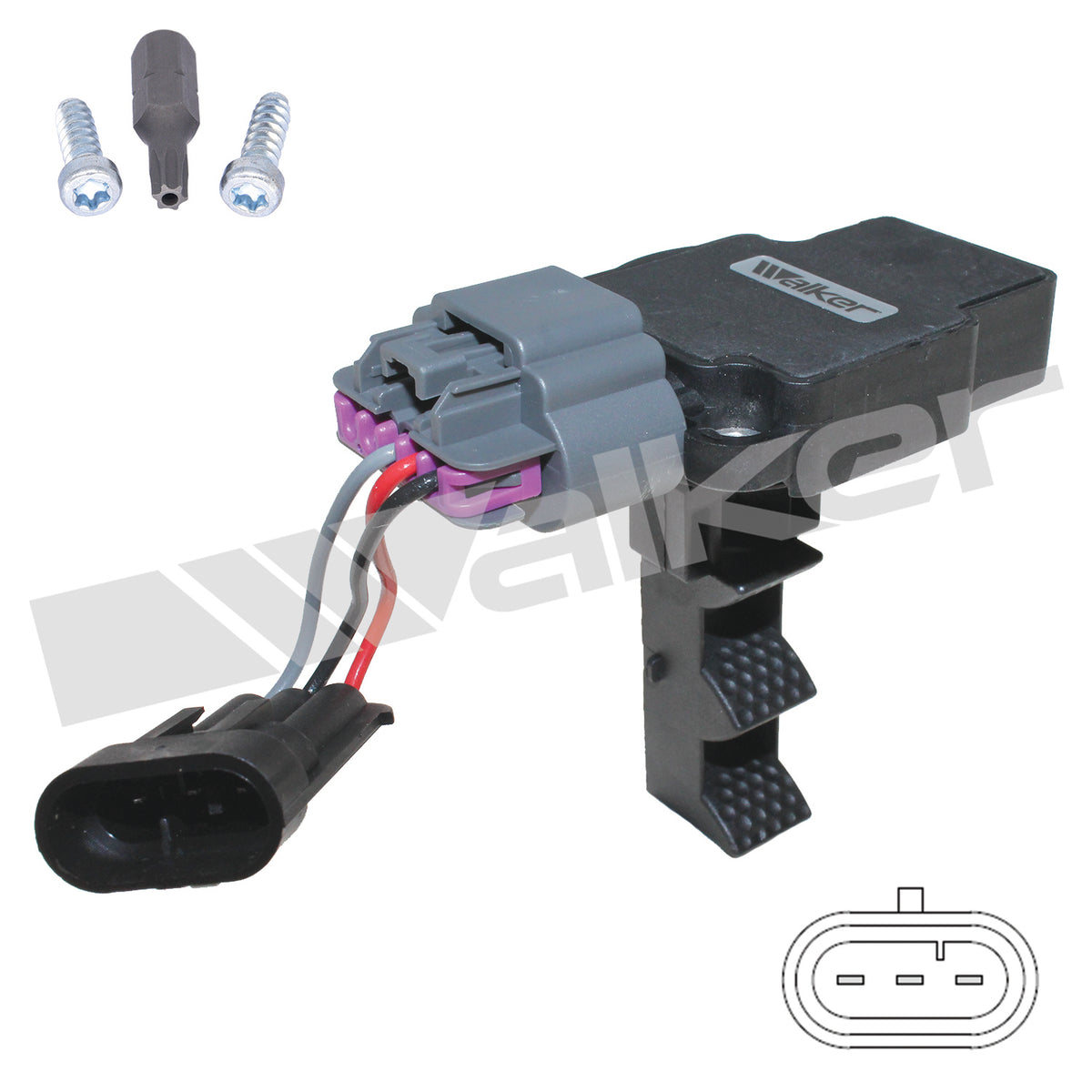Walker Products Mass Air Flow Sensor - 245-2167