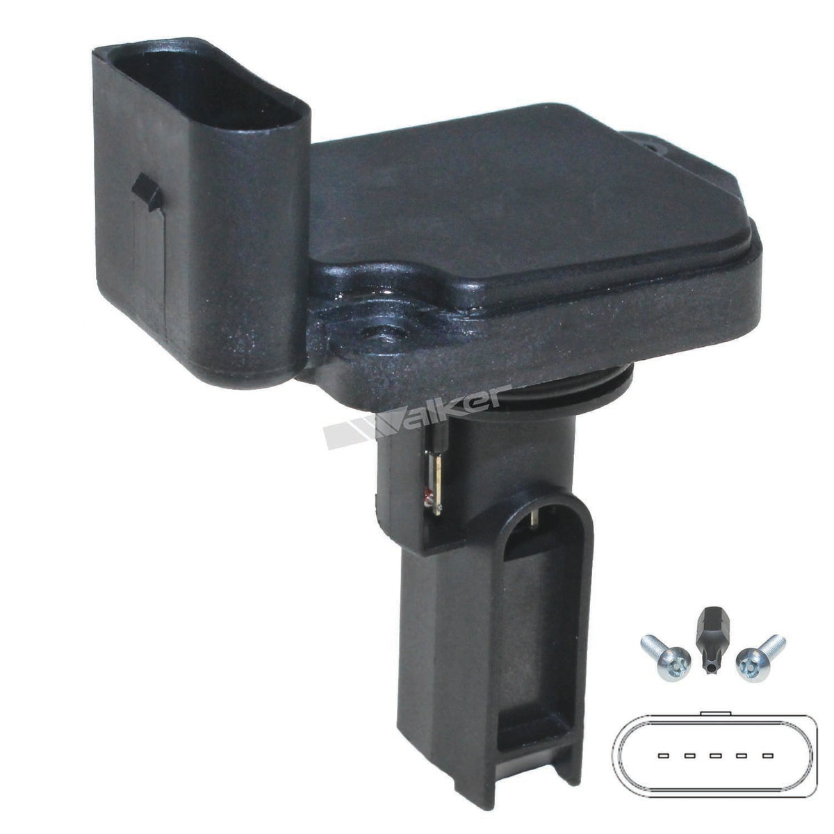 Walker Products Mass Air Flow Sensor - 245-2168
