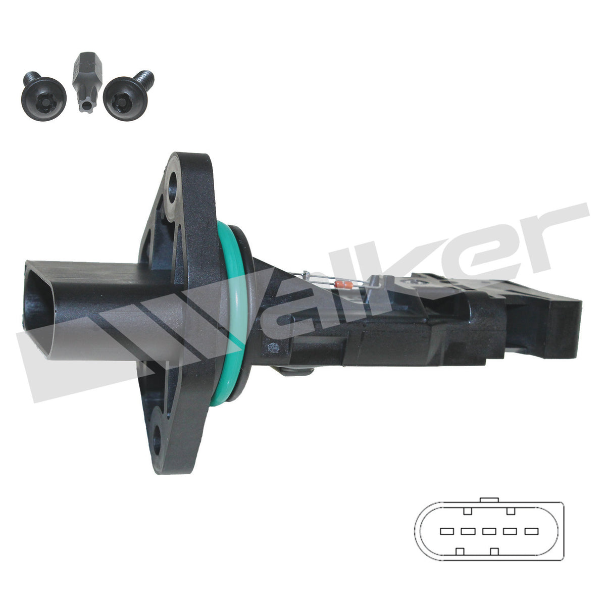 Walker Products Mass Air Flow Sensor - 245-2220