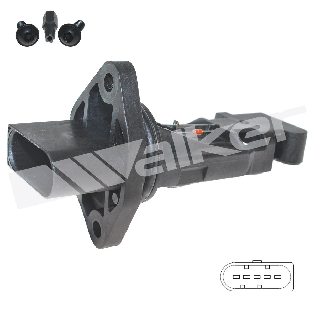 Walker Products Mass Air Flow Sensor - 245-2222