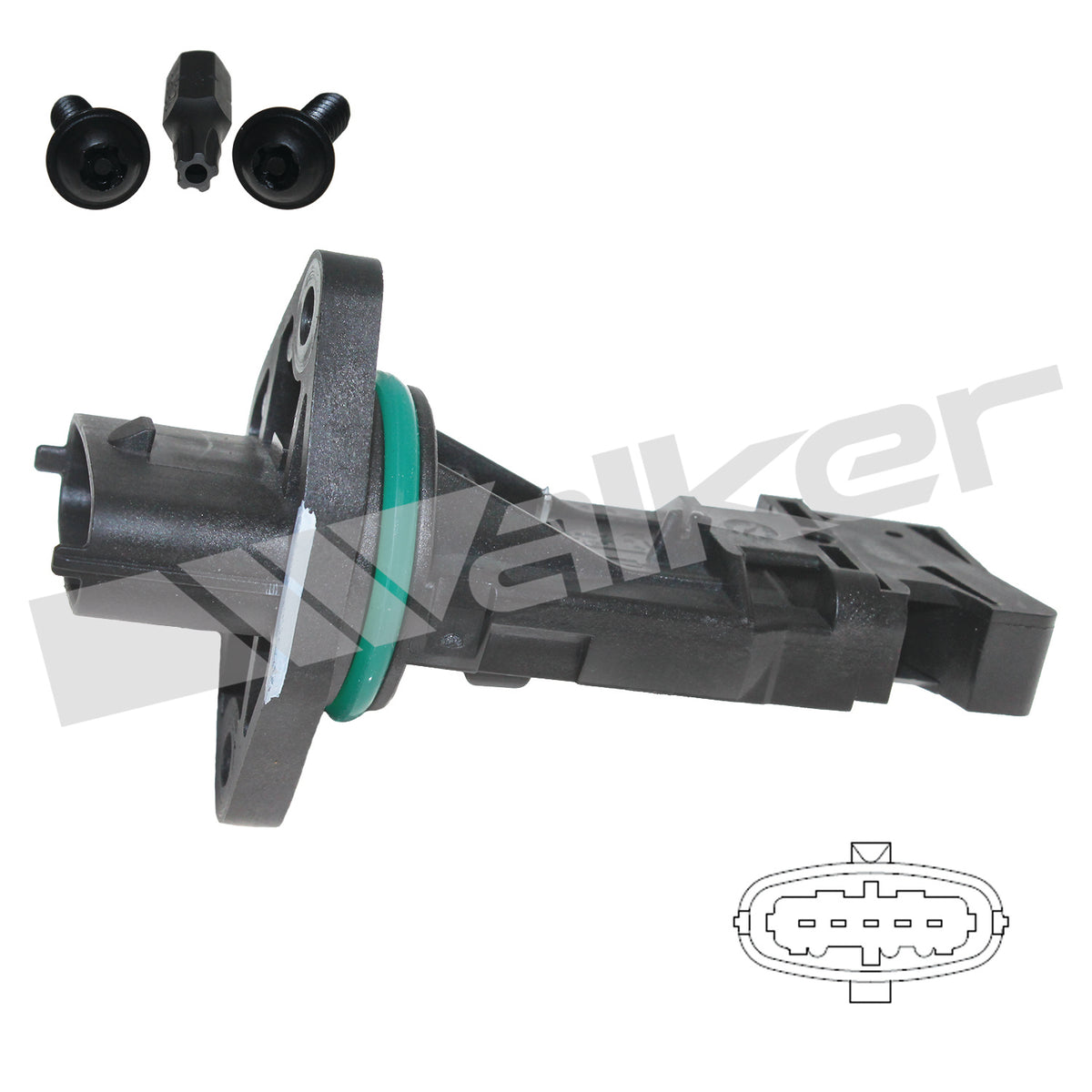 Walker Products Mass Air Flow Sensor - 245-2233