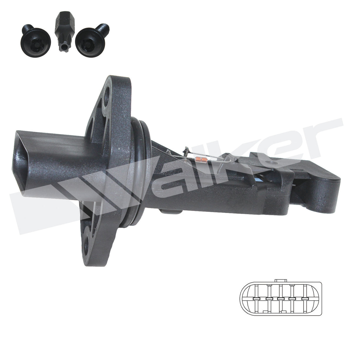 Walker Products Mass Air Flow Sensor - 245-2245