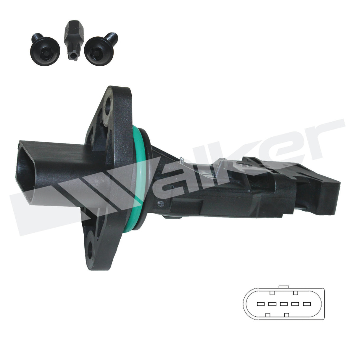 Walker Products Mass Air Flow Sensor - 245-2248