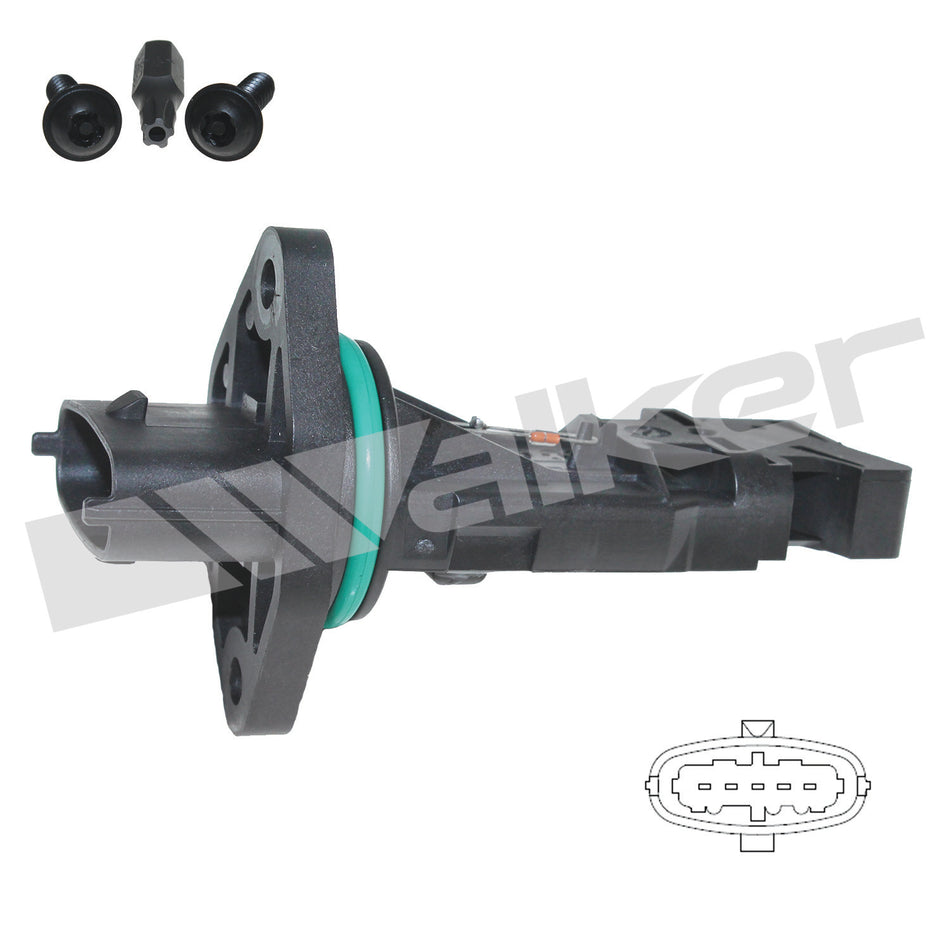Walker Products Mass Air Flow Sensor - 245-2249