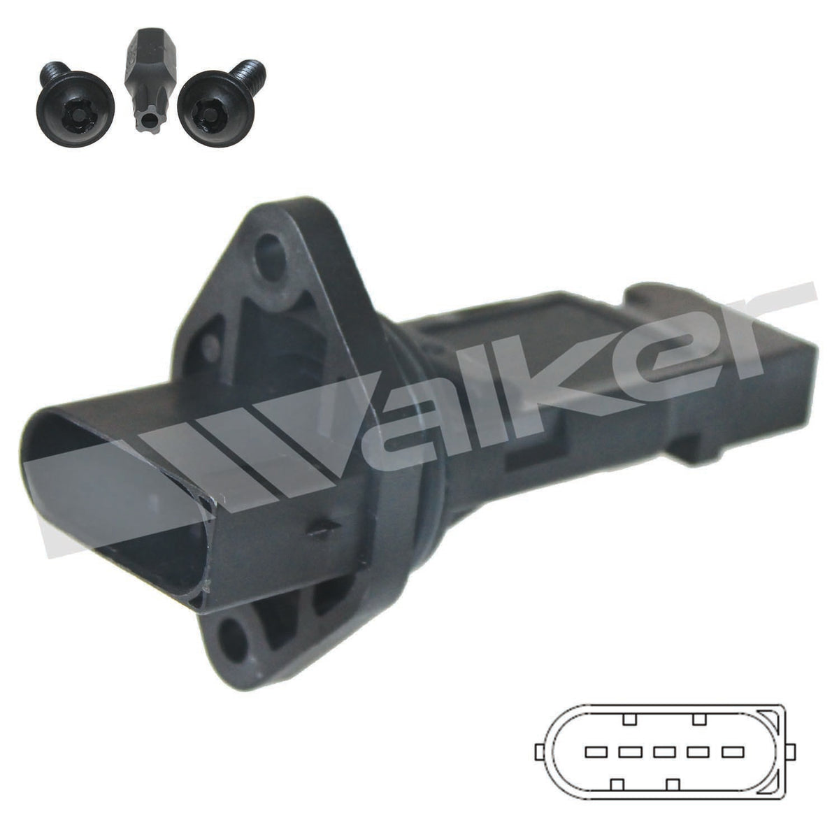 Walker Products Mass Air Flow Sensor - 245-2267