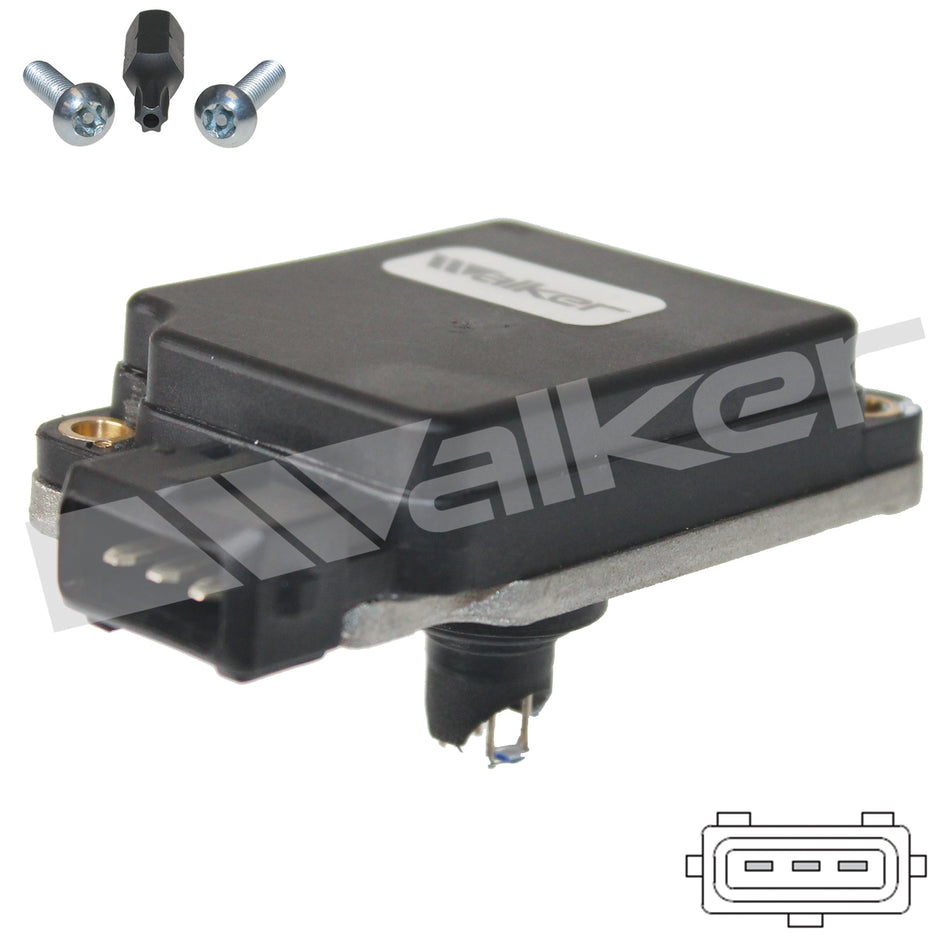 Walker Products Mass Air Flow Sensor - 245-2529