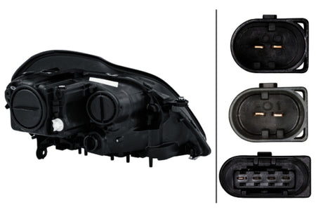 HELLA Headlight Assembly - 263400011