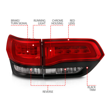 ANZO USA - Tail Light Assembly - 311268