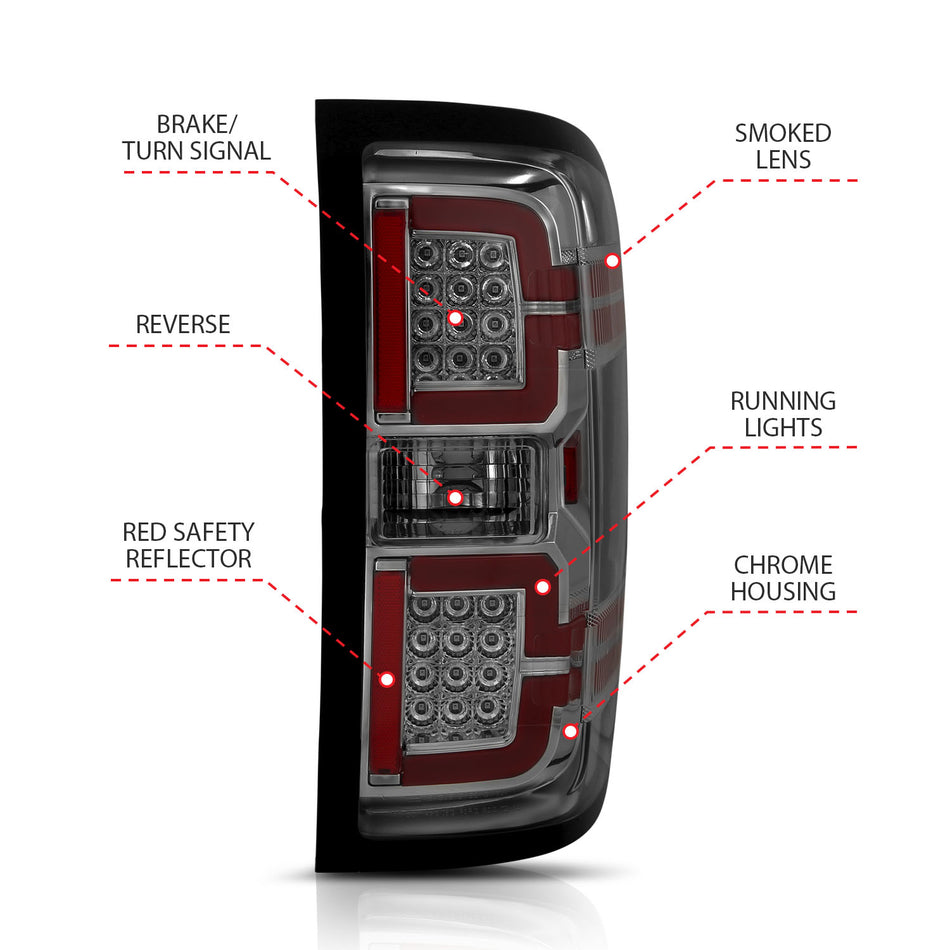 ANZO USA - ANZO USA Led Taillights - 311290