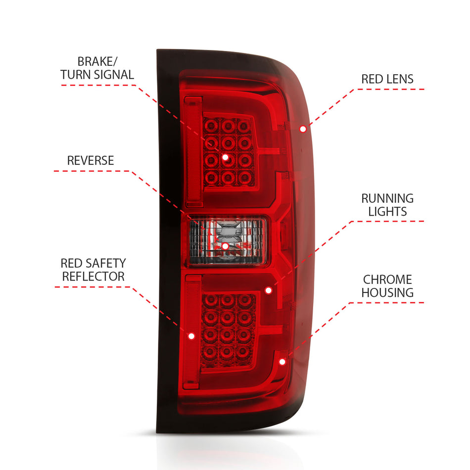 ANZO USA - ANZO USA Led Taillights - 311292