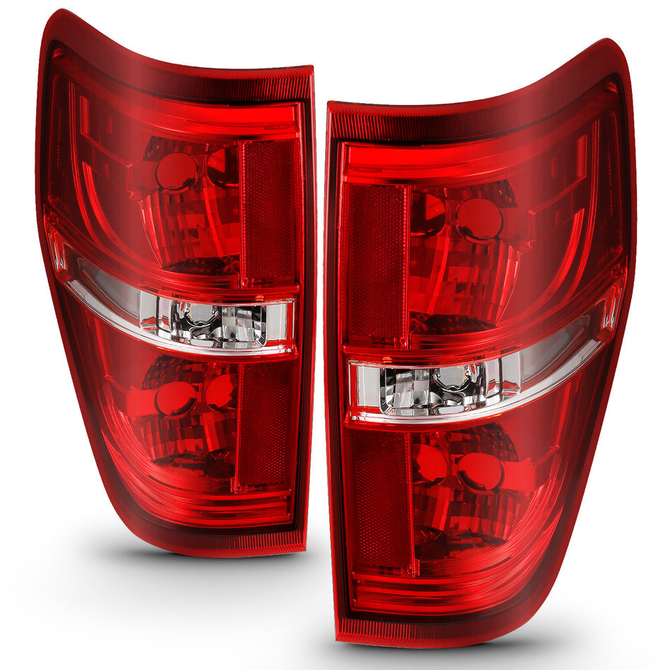 ANZO USA Taillights For 2009-2014 Ford F-150 311299