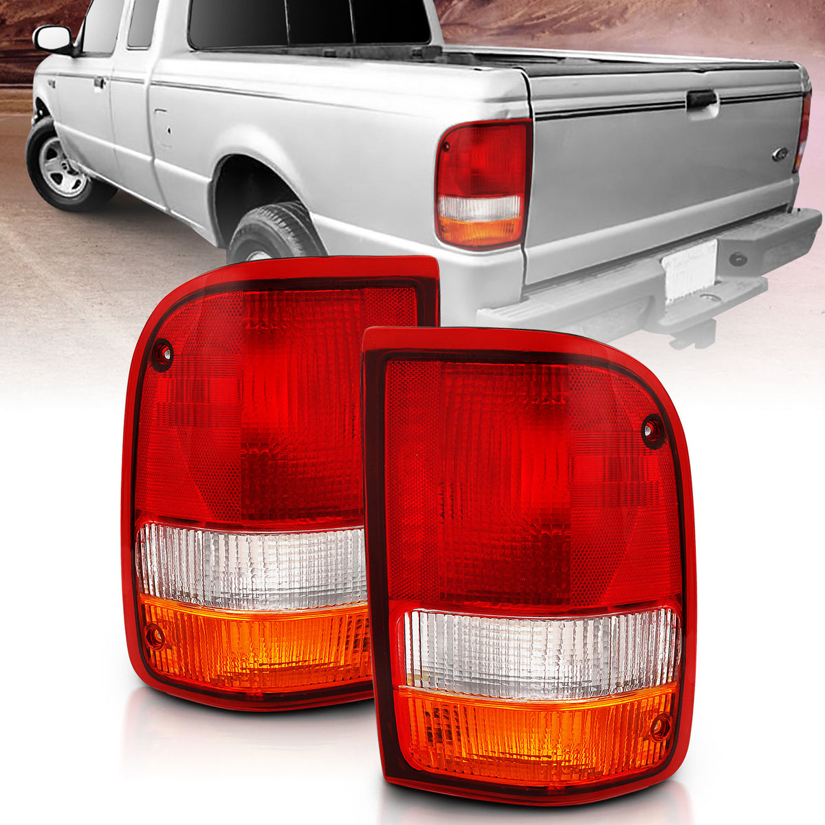 Tail Lights For 1993-1997 Ford Ranger 311310
