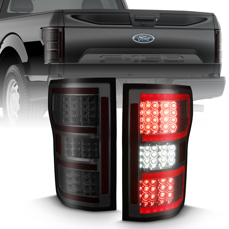 LED Tail Lights For 2018-2020 Ford F-150 311315
