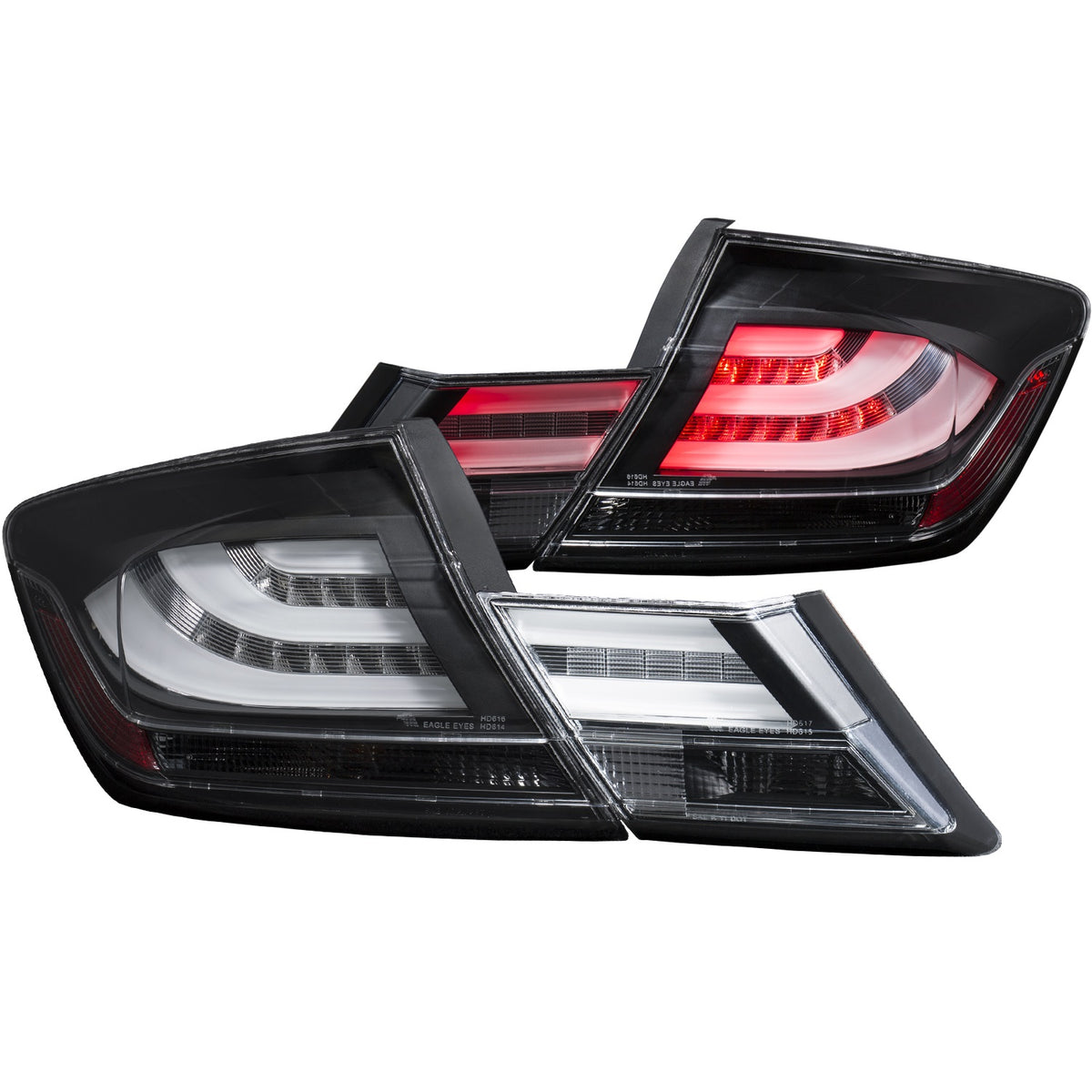 Tail Light Assembly For 2013-2015 Honda Civic 321323