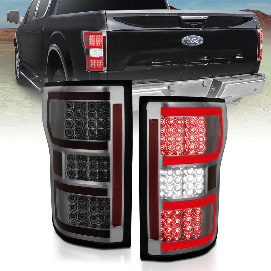 ANZO USA Led Taillights For 2018-2020 Ford F-150 321339