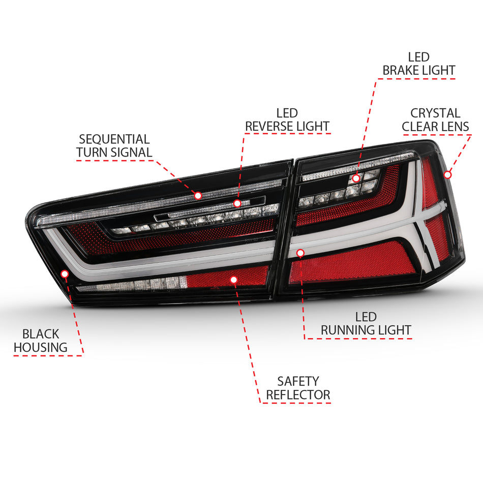 ANZO USA - LED Tail Lights - 321352