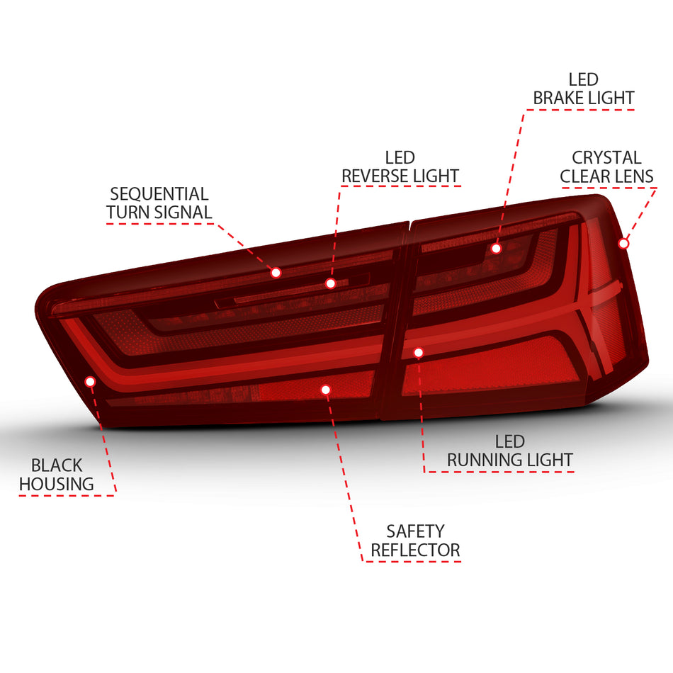 ANZO USA - LED Tail Lights - 321353