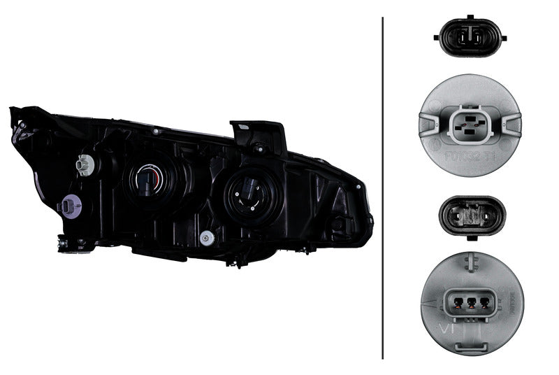 HELLA Headlight Assembly - 354889031