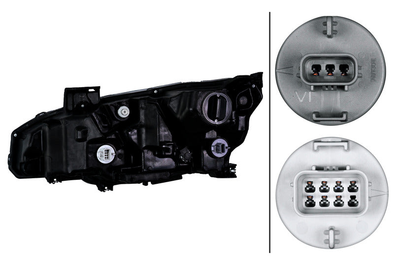HELLA Headlight Assembly - 354889081