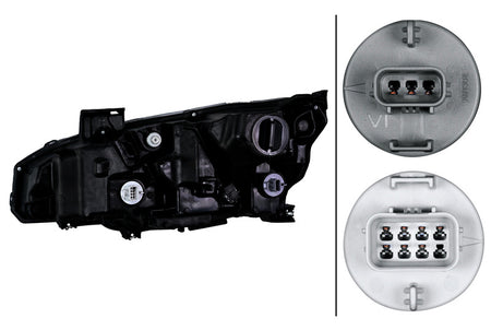 HELLA Headlight Assembly - 354889081