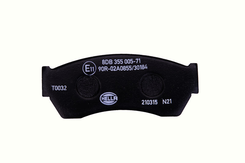HELLA Brakes DISC BRAKE PAD SET - 355005711