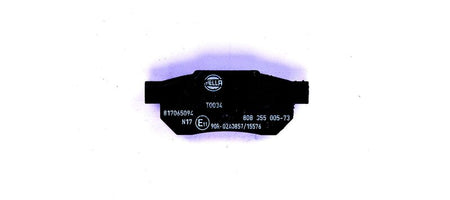 HELLA Brakes DISC BRAKE PAD SET - 355005731