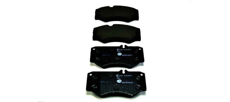 HELLA Brakes DISC BRAKE PAD SET - 355006061