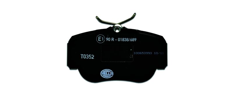 HELLA Brakes DISC BRAKE PAD SET - 355006181