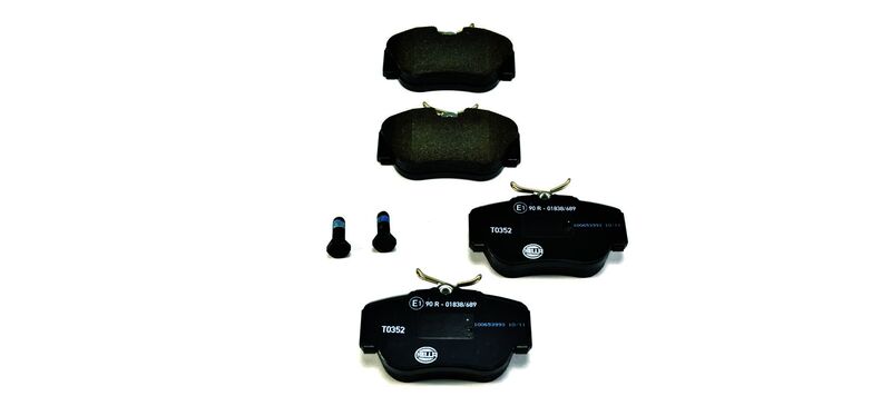 HELLA Brakes DISC BRAKE PAD SET - 355006181
