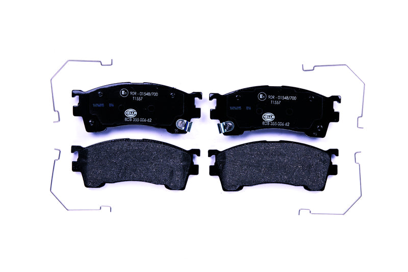 HELLA Brakes DISC BRAKE PAD SET - 355006621