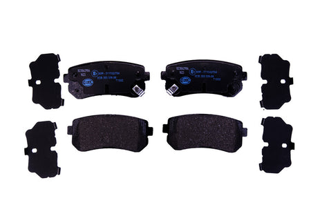 HELLA Brakes DISC BRAKE PAD SET - 355006961