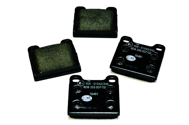 HELLA Brakes DISC BRAKE PAD SET - 355007021