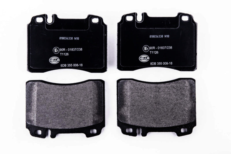 HELLA Brakes DISC BRAKE PAD SET - 355008181