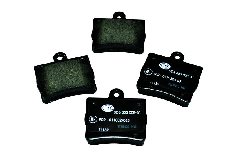 HELLA Brakes DISC BRAKE PAD SET - 355008311